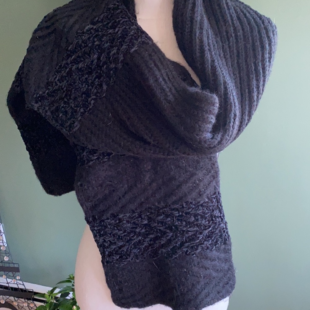 Inc Intl Concepts | Elegant Infinite Black Scarf